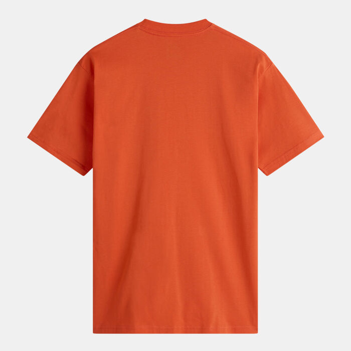Vans Men's Left Chest Logo T-Shirt Orange Vans Men's Left Chest Logo T-Shirt Orange image number 1