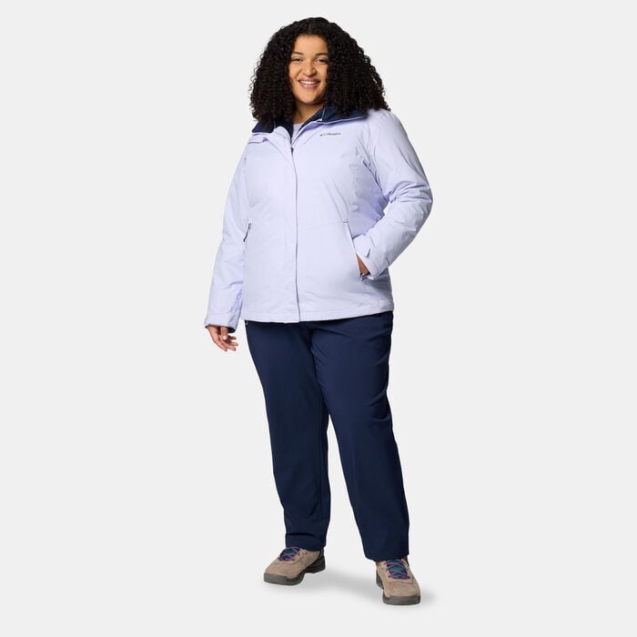 Columbia Women's Bugaboo II Fleece Interchange Hiking Jacket Blue Columbia Women's Bugaboo II Fleece Interchange Hiking Jacket Blue image number 2