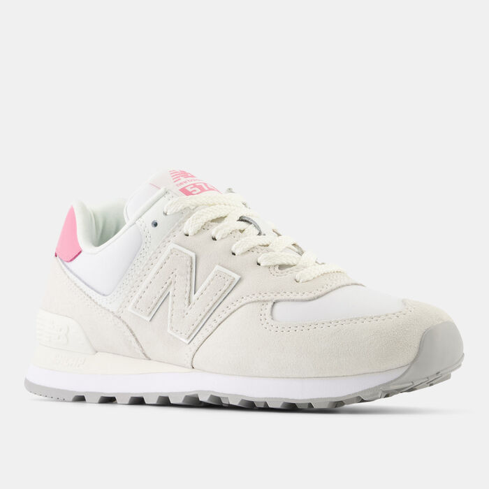 New Balance Women's 574 Shoes Pink New Balance Women's 574 Shoes Pink image number 1
