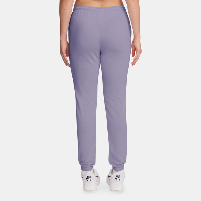 Nike Women's High-Waisted French Terry Sweatpants Grey Nike Women's High-Waisted French Terry Sweatpants Grey image number 1