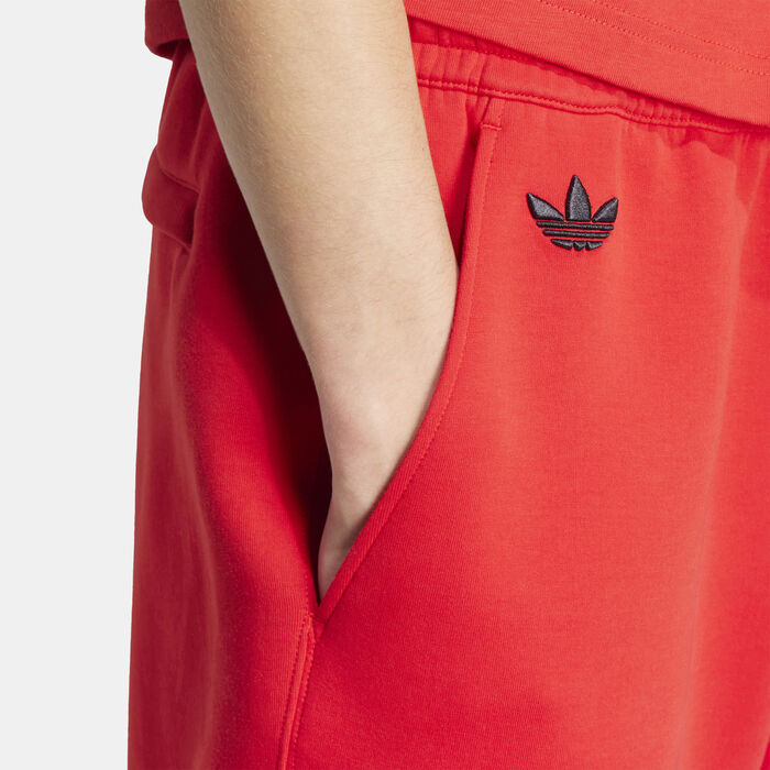 adidas Originals Men's Street Neuclassic Shorts Red adidas Originals Men's Street Neuclassic Shorts Red image number 3