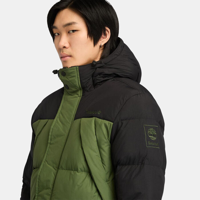 Timberland Men's Durable Water-Repellent Puffer Jacket Green image number 3