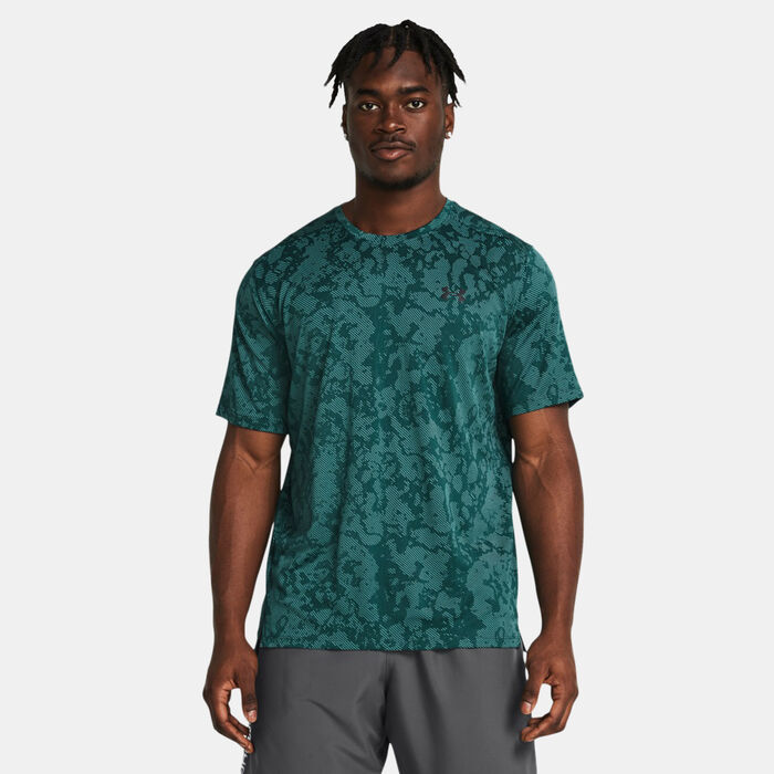 Under Armour Men's UA Tech™ Vent Training T-Shirt Green Under Armour Men's UA Tech™ Vent Training T-Shirt Green image number 0