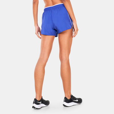 Nike Women's Dri-FIT Swoosh 10K Running Shorts Blue