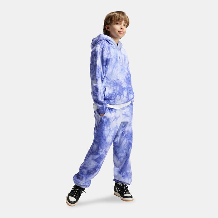 adidas Kids' ALL SZN Tie-Dye Joggers Blue adidas Kids' ALL SZN Tie-Dye Joggers Blue image number 2