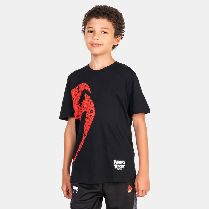 Venum Kids' X Angry Birds T-Shirt Black Venum Kids' X Angry Birds T-Shirt Black image number 0