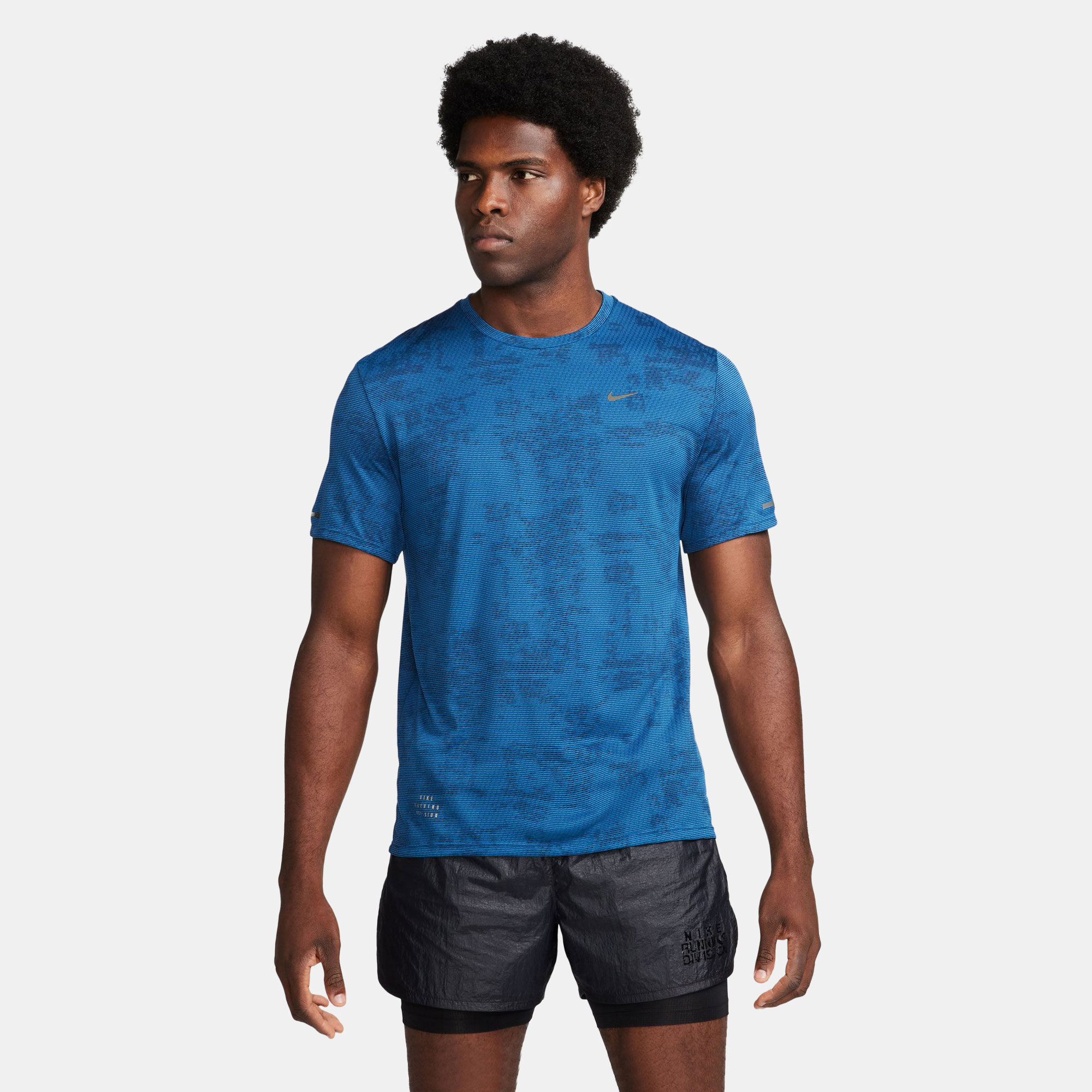 Nike running top blue outlet
