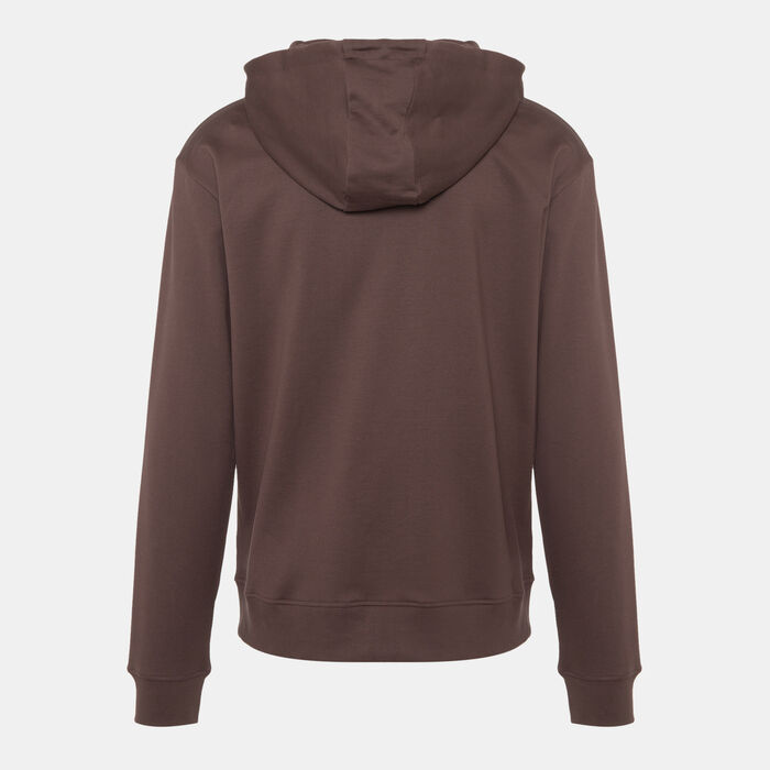 Sun and Sand Sports Men's Zipper Hoodie Brown Sun and Sand Sports Men's Zipper Hoodie Brown image number 1