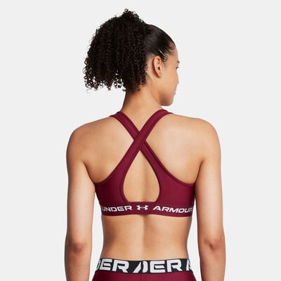 Under Armour Women's Armour Medium-Support Training Sports Bra Red Under Armour Women's Armour Medium-Support Training Sports Bra Red