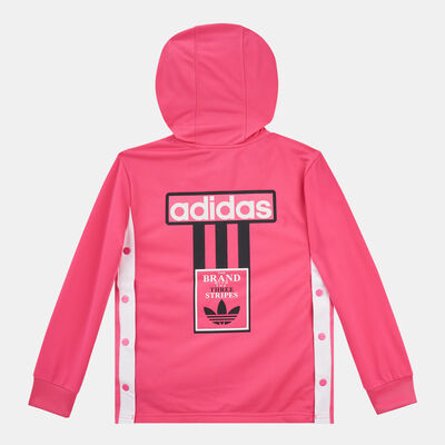 adidas Originals Kids' Adibreak Full-Zip Hoodie Pink