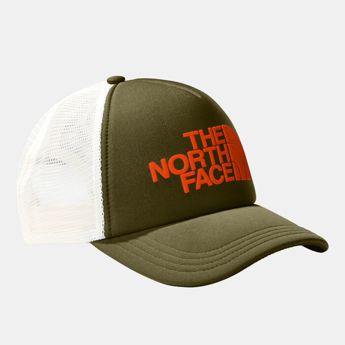 The North Face Logo Trucker Cap Green The North Face Logo Trucker Cap Green image number 0