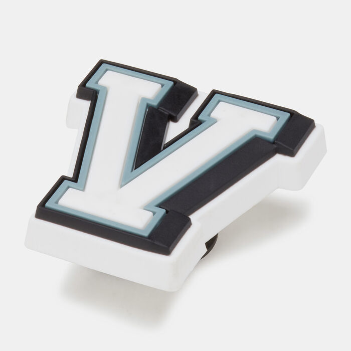 Crocs Letter V Shoe Charm Multi-Color image number 1