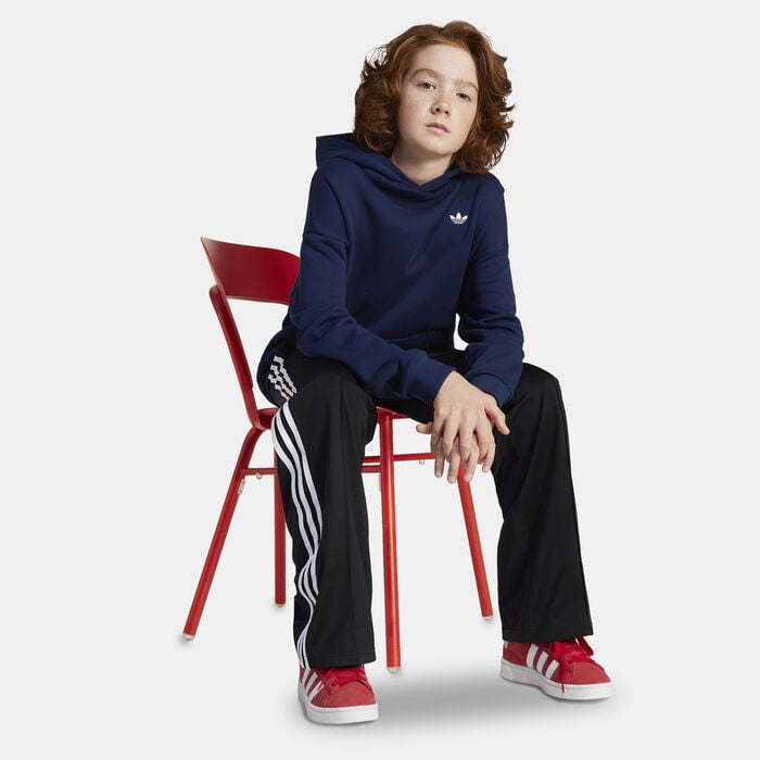 adidas Originals Kids' Trefoil Hoodie Blue adidas Originals Kids' Trefoil Hoodie Blue image number 2