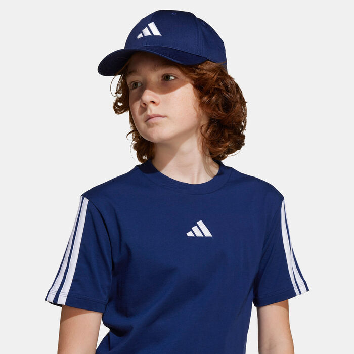 adidas Kids' Essentials T-Shirt Blue adidas Kids' Essentials T-Shirt Blue image number 3