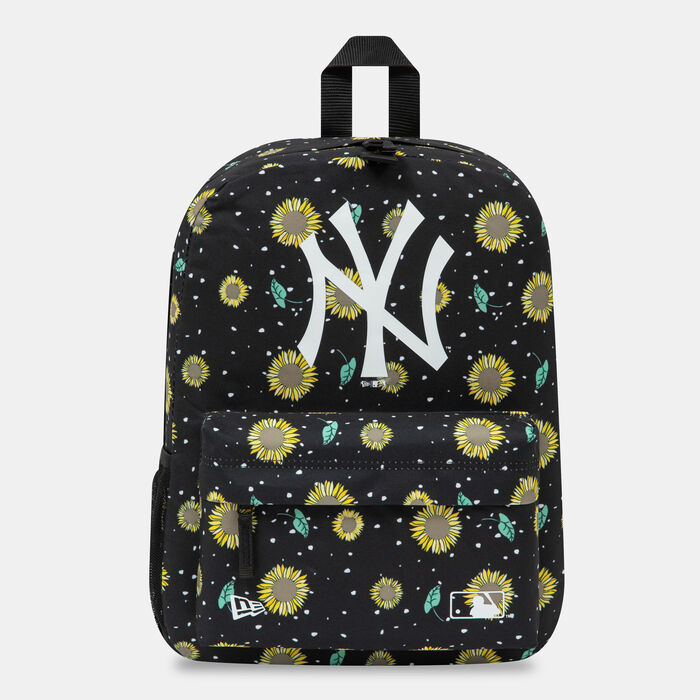 New Era New York Yankees Allover Print Stadium Backpack Black image number 0