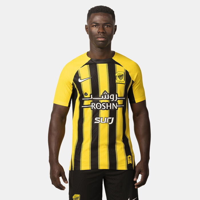 Nike Men's Al-Ittihad 2024/25 Home Authentic Football Jersey yellow Nike Men's Al-Ittihad 2024/25 Home Authentic Football Jersey yellow image number 0