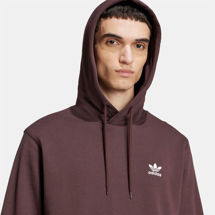adidas Originals Men's Trefoil Essentials Hoodie Red image number 3