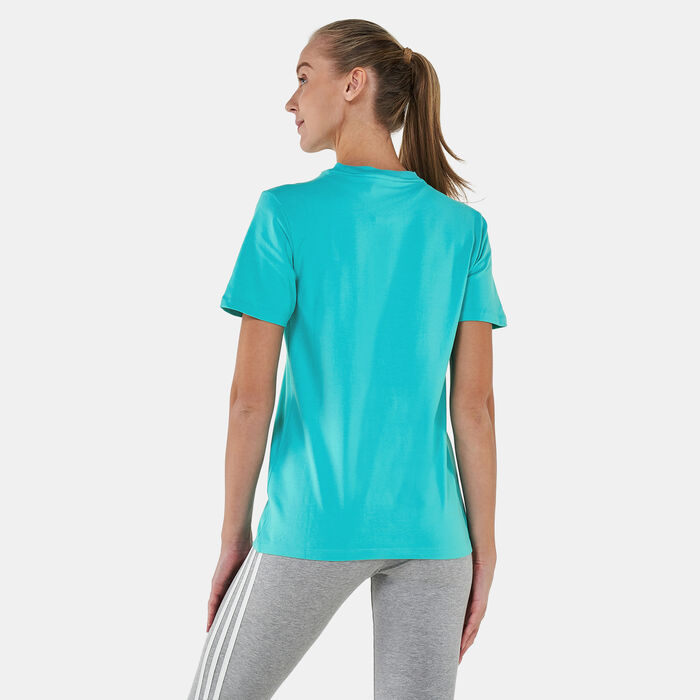 adidas Originals Women's Adicolor Classics Trefoil T-Shirt Pink image number 1