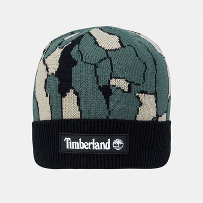 Timberland Cranmore Bark Camo Knit Beanie Multi-Color Timberland Cranmore Bark Camo Knit Beanie Multi-Color