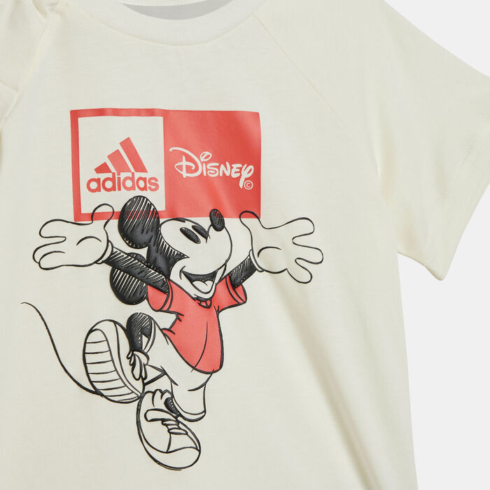 adidas Kids' x Disney Mickey Mouse Gift Set (Babies and Toddlers) White image number 4