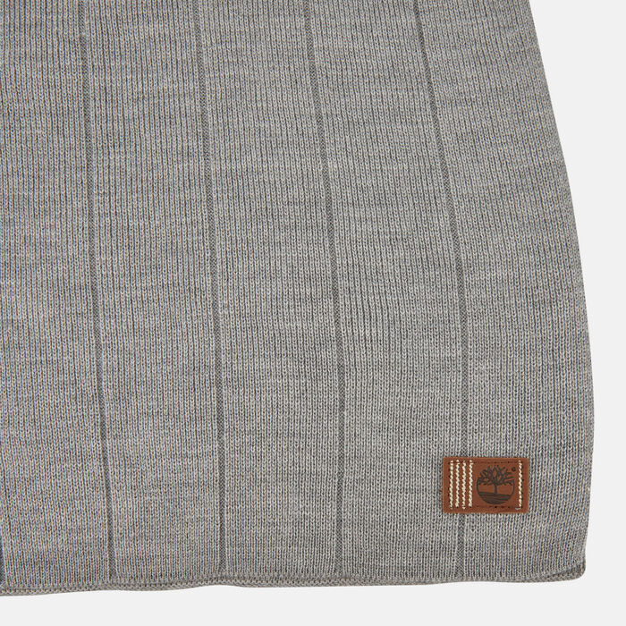 Men's Heathered Ribbed Scarf Men's Heathered Ribbed Scarf image number 2