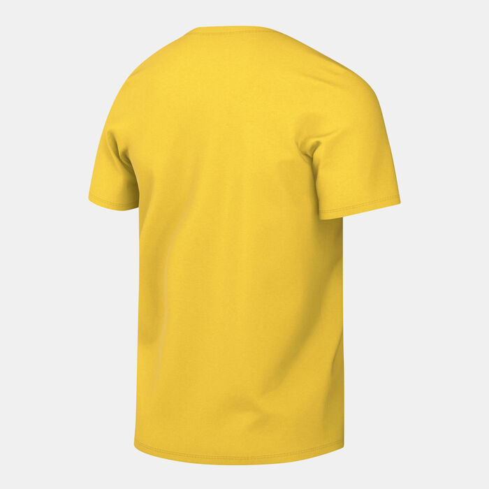 Jordan Men's NBA Golden State Warriors Essential Basketball T-Shirt yellow image number 1