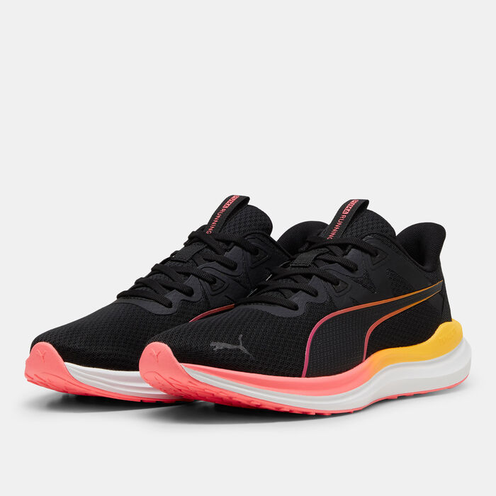 PUMA Men's Reflect Lite Running Shoes Black PUMA Men's Reflect Lite Running Shoes Black image number 1
