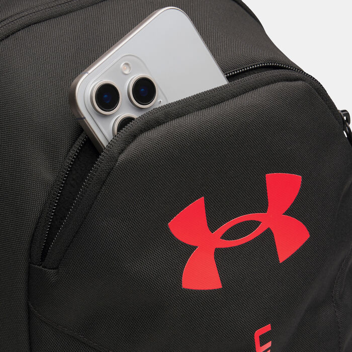 Under Armour Hustle Lite Backpack Black Under Armour Hustle Lite Backpack Black image number 3