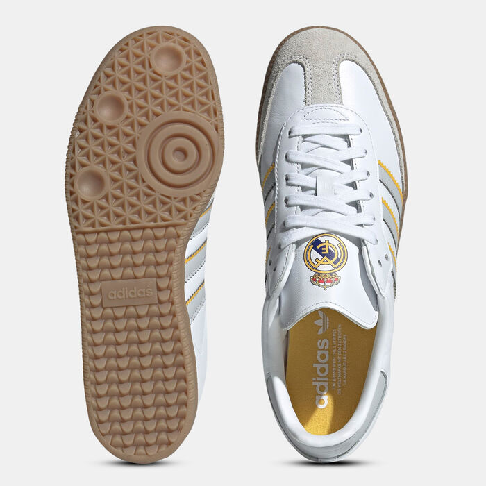 adidas Men's Samba Real Madrid Shoes White adidas Men's Samba Real Madrid Shoes White image number 4