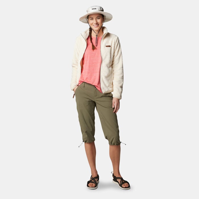 Columbia Women's Fire Side™ II Sherpa Full-Zip Jacket White Columbia Women's Fire Side™ II Sherpa Full-Zip Jacket White image number 5