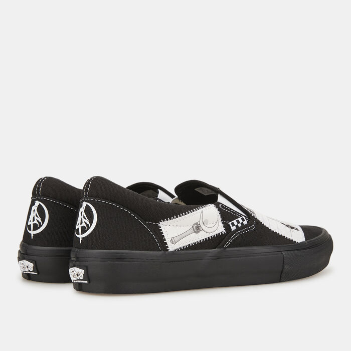 Vans Skate Slip-On Unisex Shoe Black Vans Skate Slip-On Unisex Shoe Black image number 2