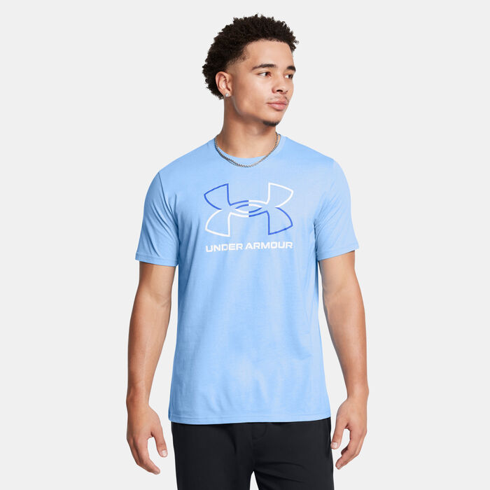Under Armour Men's Foundation T-Shirt Blue Under Armour Men's Foundation T-Shirt Blue image number 0