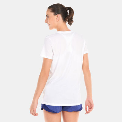Under Armour Women's UA Vintage Performance T-Shirt White