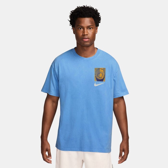 Nike Men's Max90 Basketball Graphic T-Shirt Blue Nike Men's Max90 Basketball Graphic T-Shirt Blue image number 0
