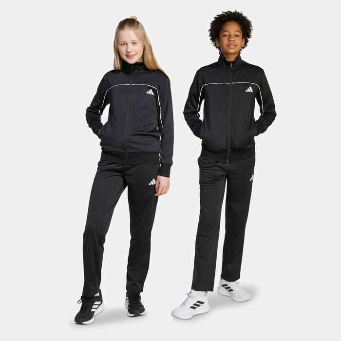 adidas Kids' Colour Pop Tracksuit Black adidas Kids' Colour Pop Tracksuit Black image number 4