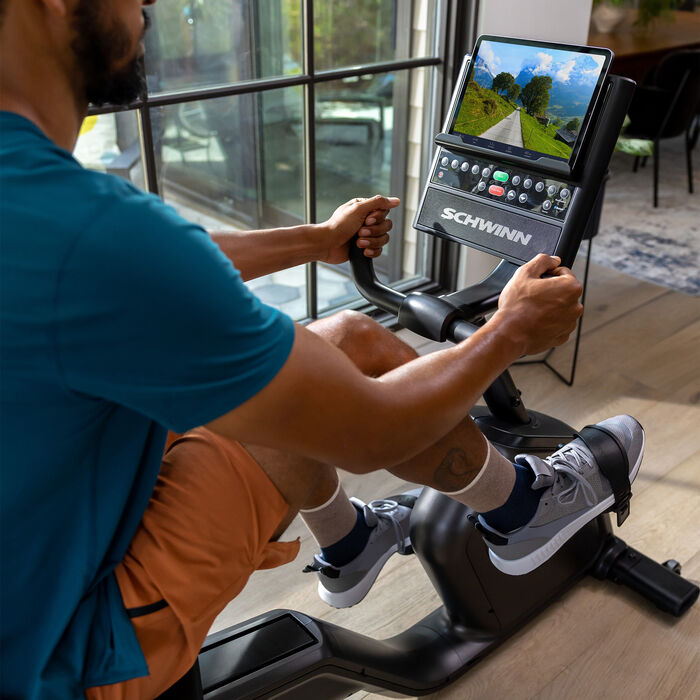 Schwinn 590R Recumbent Bike Multi-Color Schwinn 590R Recumbent Bike Multi-Color image number 4