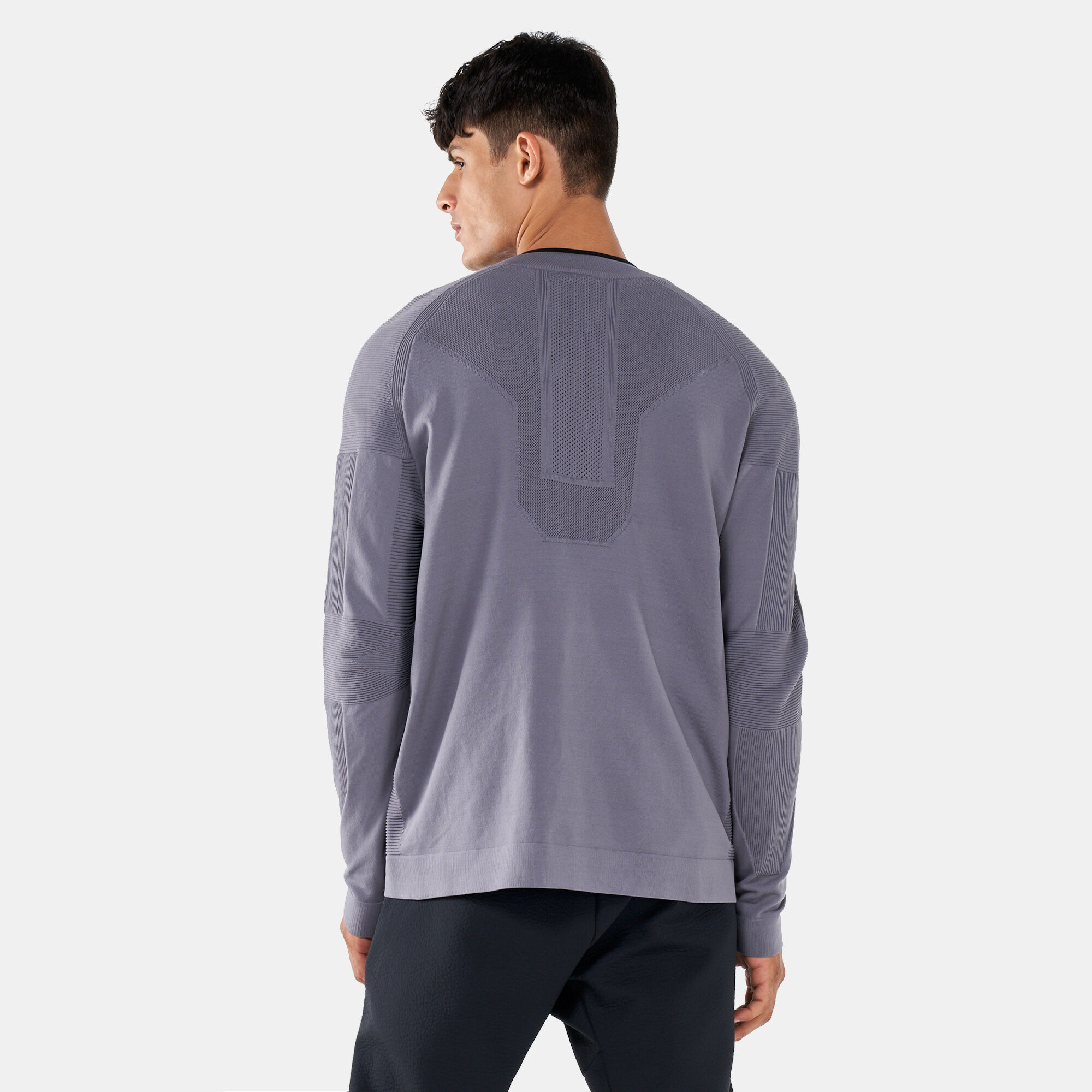 Tech discount knit jacket