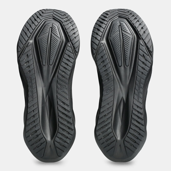 ASICS Men's NOVABLAST 5 Wide Running Shoes Black ASICS Men's NOVABLAST 5 Wide Running Shoes Black image number 4