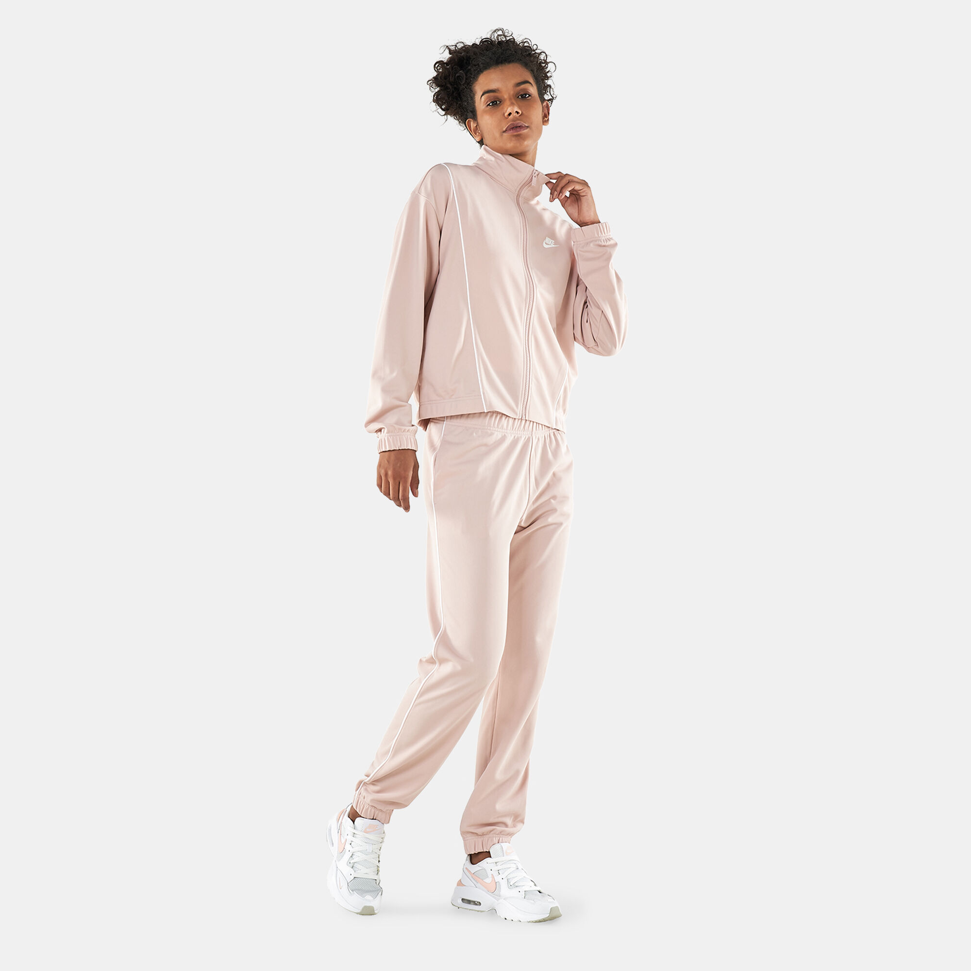 Nike tracksuit womens hotsell pink