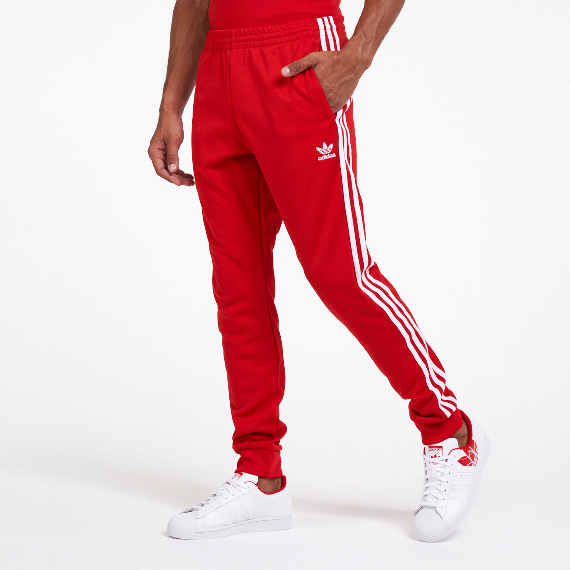 white mesh trousers