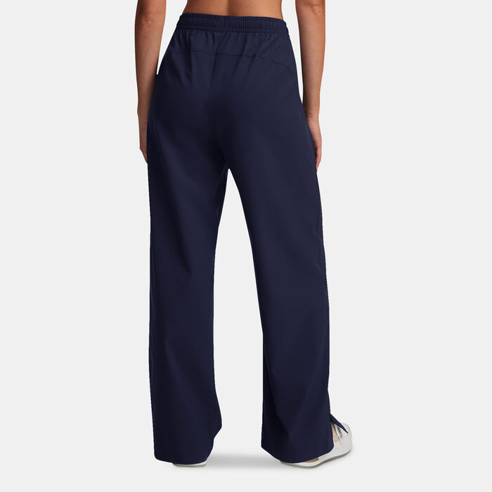Under Armour Women's Rival Wide Leg Pants Blue Under Armour Women's Rival Wide Leg Pants Blue image number 1