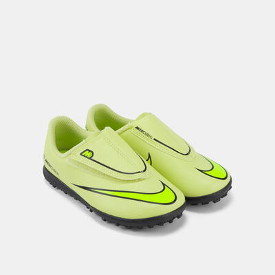 Nike Kids' Mercurial Vapor 16 Club Turf Ground Football Shoes Green