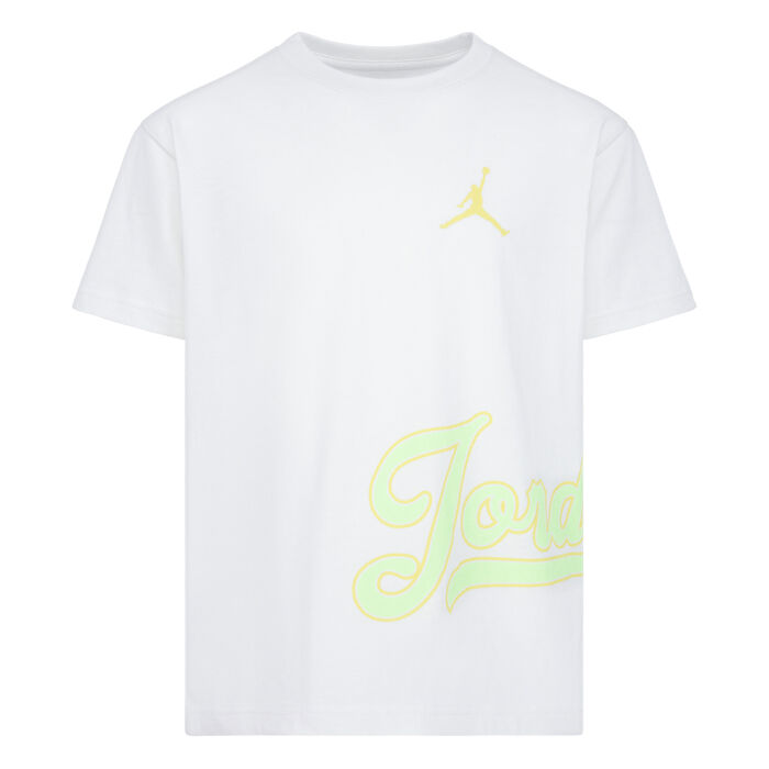 Nike Kids' Jumpman Wrap Around T-Shirt White Nike Kids' Jumpman Wrap Around T-Shirt White image number 0