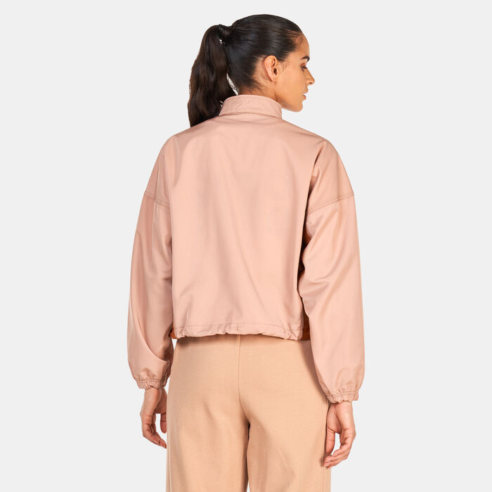 PUMA Women's INFUSE Woven Jacket Brown PUMA Women's INFUSE Woven Jacket Brown image number 1