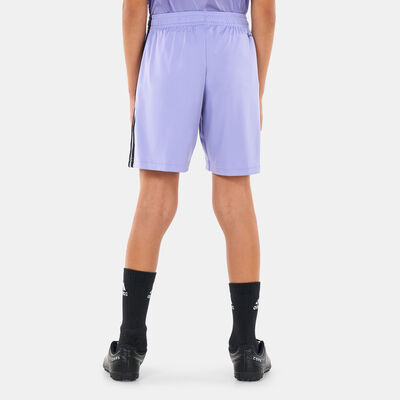 adidas Kids' Real Madrid Away Shorts - 2022/23 Purple adidas Kids' Real Madrid Away Shorts - 2022/23 Purple