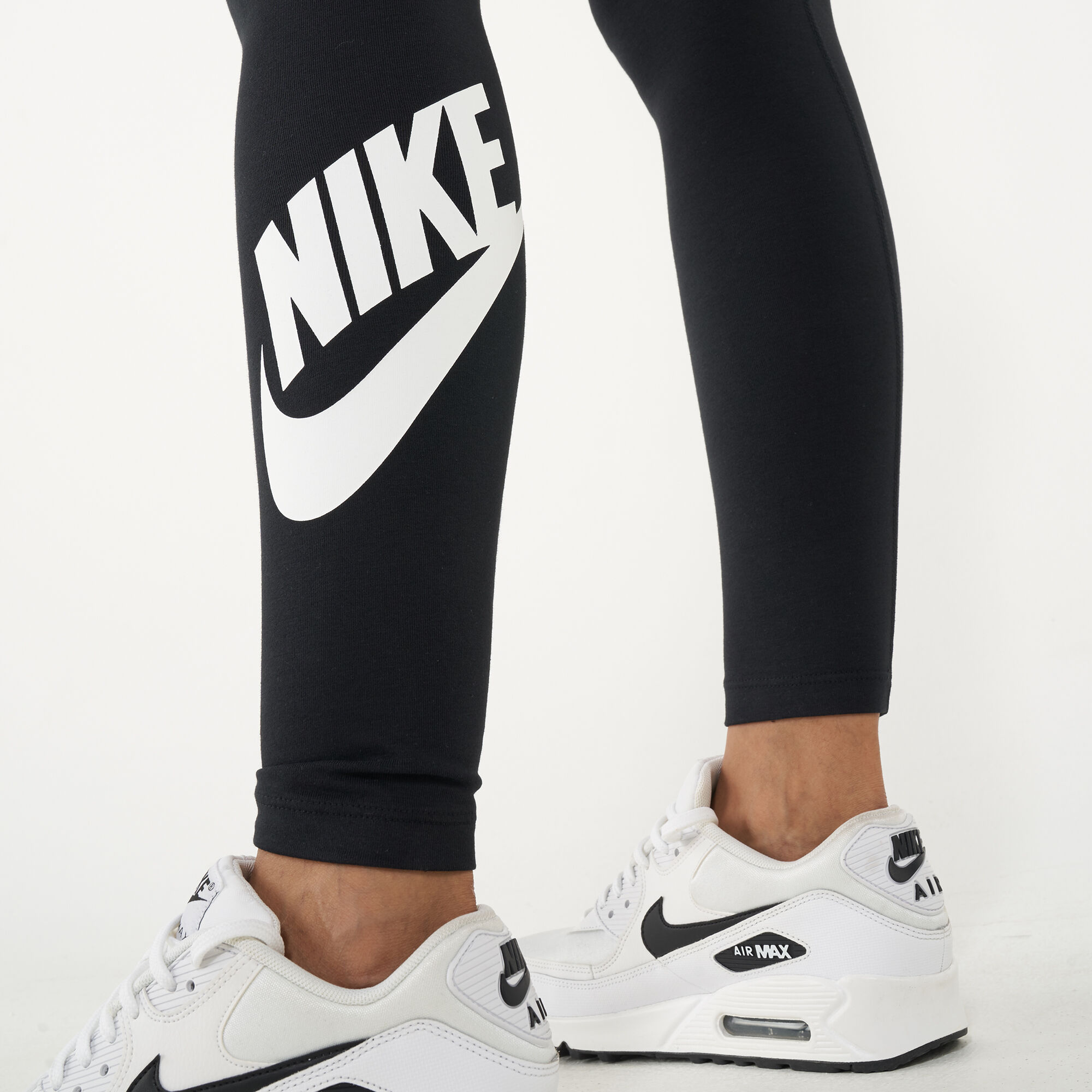 Buy Nike Women s Sportswear Leg A See High Waisted Leggings Black