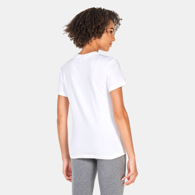 Converse Women's Chuck Patch Infill T-Shirt White Converse Women's Chuck Patch Infill T-Shirt White