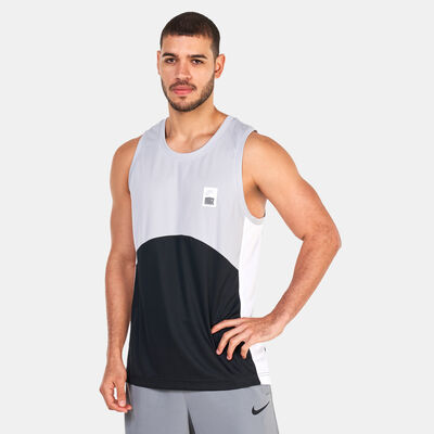 Nike Men's Starting 5 Dri-FIT Basketball Jersey Grey