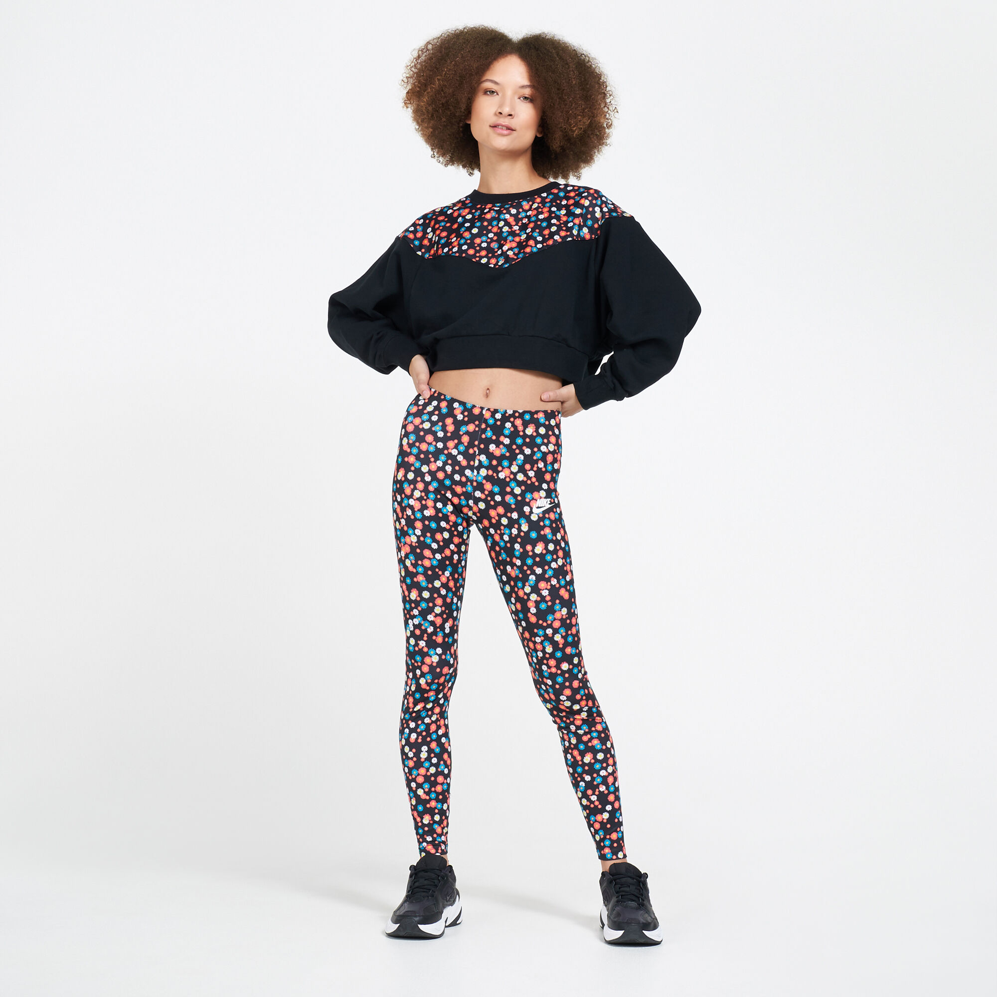 Nike women's sportswear heritage crew pullover sales