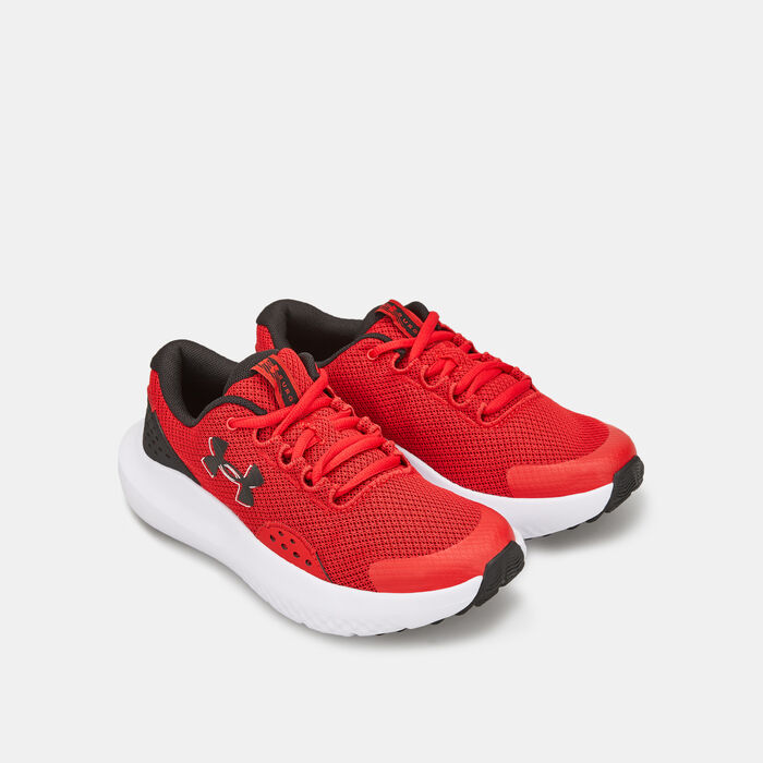 Under Armour Kids' Surge 4 Running Shoes Red Under Armour Kids' Surge 4 Running Shoes Red image number 2